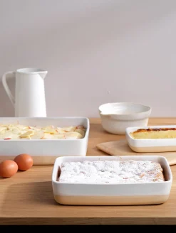 auflaufform rechteckig, white