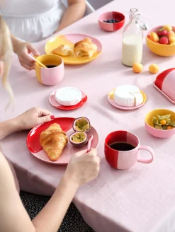 brotteller, strawberry smoothie