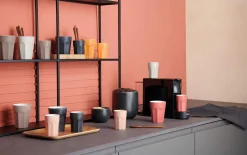 cappuccinobecher, black iron