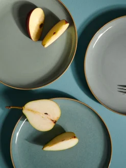 dessertteller, eucalyptus