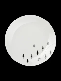 dessertteller, skiing