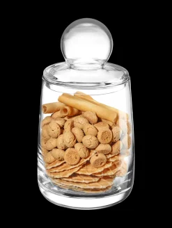 dose mit deckel, clear