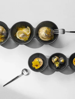 3er schale, black iron