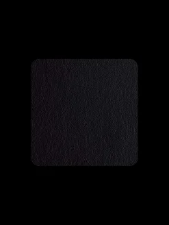 4er set untersetzer, schwarz