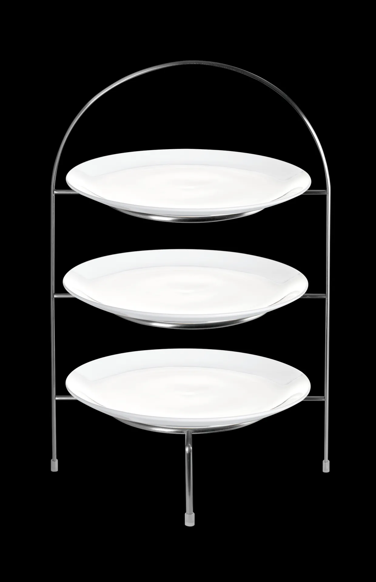 etagere 3-stufig, für dessertteller