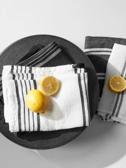 geschirrtuch, white rows