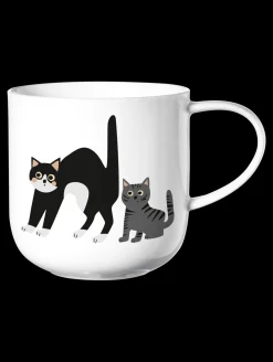 henkelbecher, surprised cats