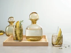 holztablett rechteckig, natur