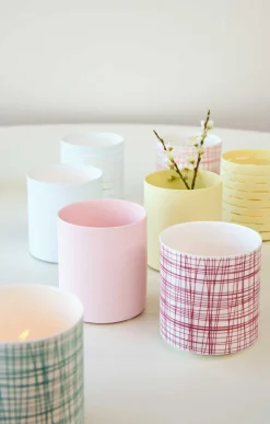 licht mit rose dekor