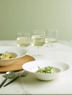 risotto gourmetteller, mit fahne