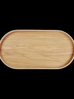 tablett, oval, l
