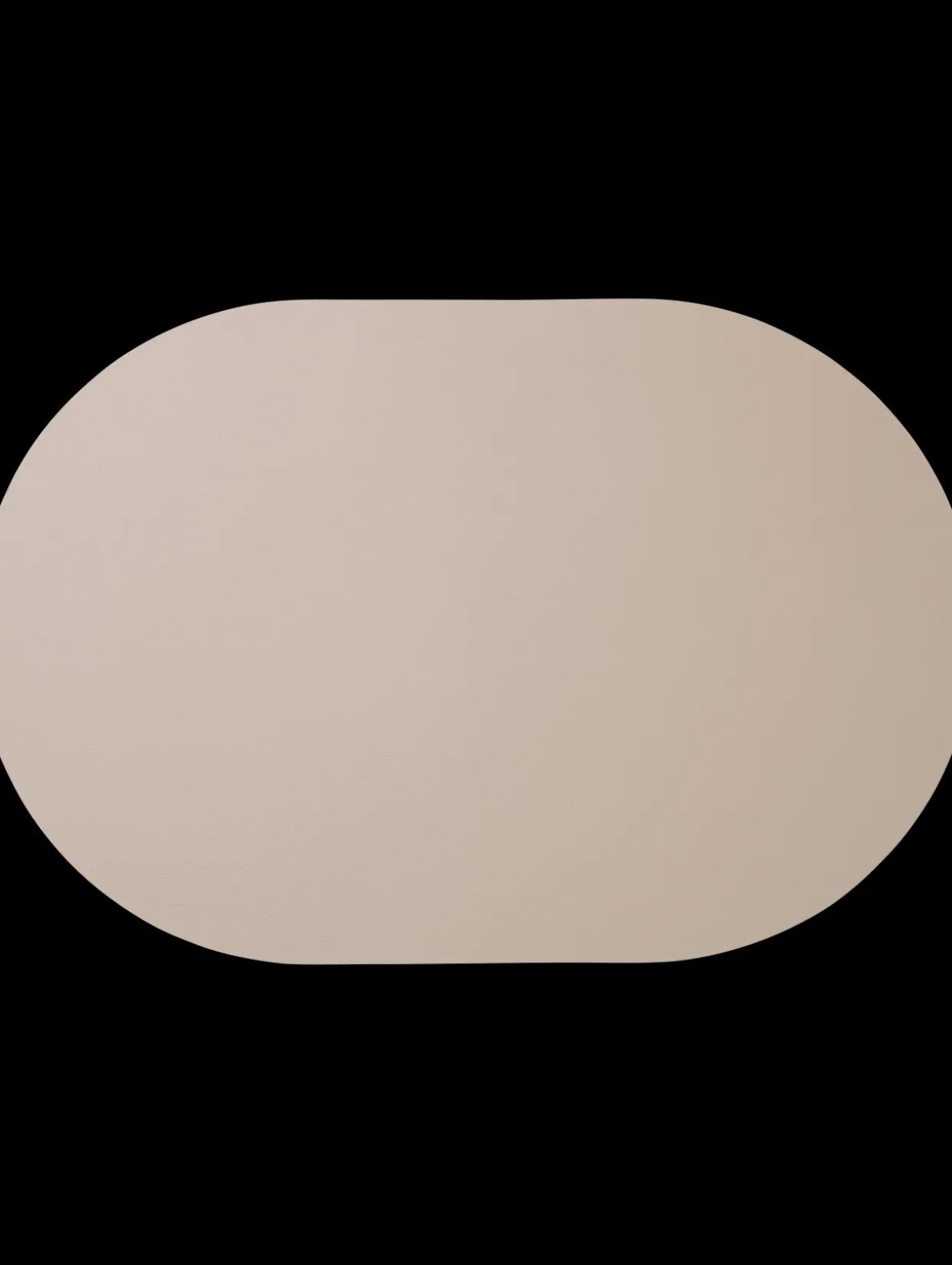 tischset oval, stone