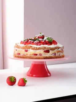 tortenplatte, strawberry smoothie